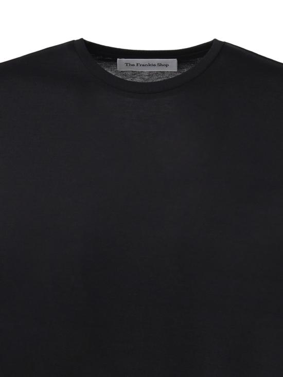26SS 더프랭키샵 반팔 티셔츠 TSFS044371000 BLACK - THE FRANKIE SHOP