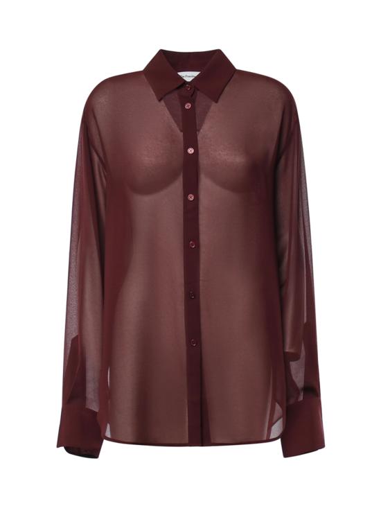 26SS 더프랭키샵 블라우스 CHFS173697110 BURGUNDY
