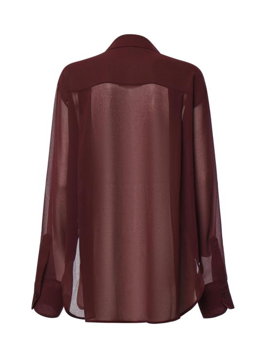26SS 더프랭키샵 블라우스 CHFS173697110 BURGUNDY - THE FRANKIE SHOP