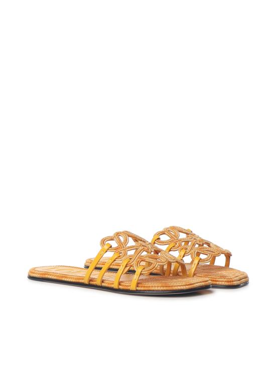 26FW 로에베 뮬/슬리퍼 LPEA465X11 3863 GOLDEN YELLOW - LOEWE