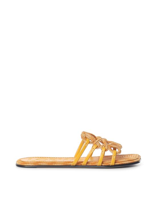 26FW 로에베 뮬/슬리퍼 LPEA465X11 3863 GOLDEN YELLOW