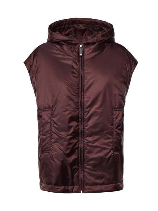 26FW 막스마라 더 큐브 패딩 조끼 2629296034600 046 NEW DARK RUBY
