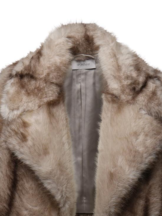 26FW 스포트막스 무스탕 2622456012600 002 MUD - SPORTMAX