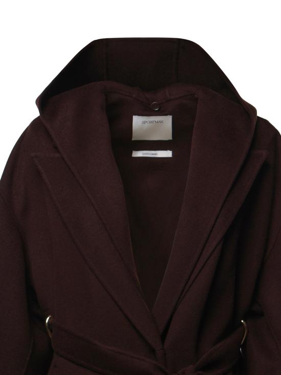 26FW 스포트막스 코트 2622016012600 038 CHOCOLATE - SPORTMAX