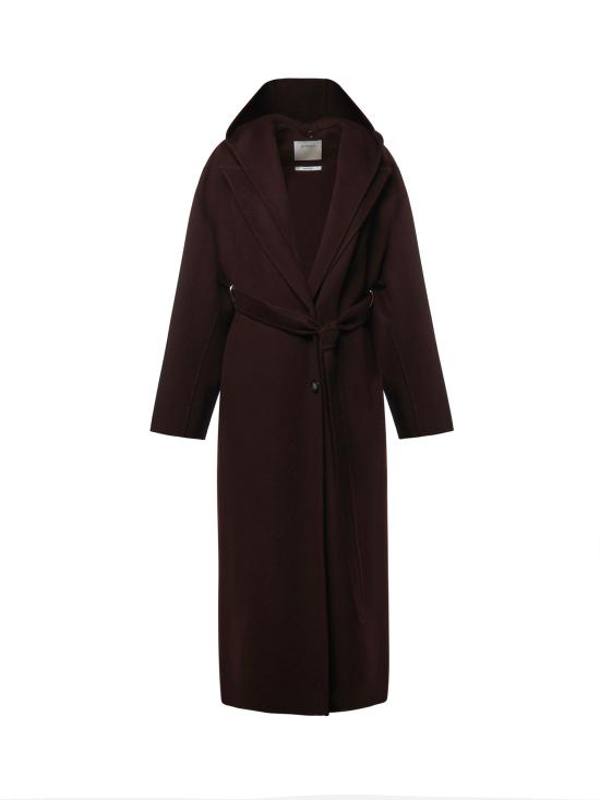 26FW 스포트막스 코트 2622016012600 038 CHOCOLATE