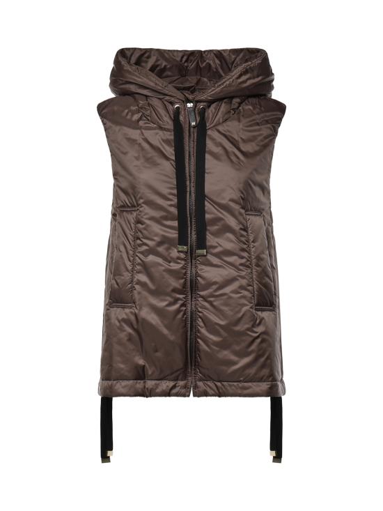 26FW 막스마라 더 큐브 패딩 조끼 2629296014600 096 VERY DARK GOLD