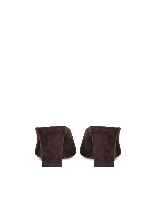 26FW 알라이아 뮬/슬리퍼 AA3M104C0H53 U15 BRUN FUME - ALAIA