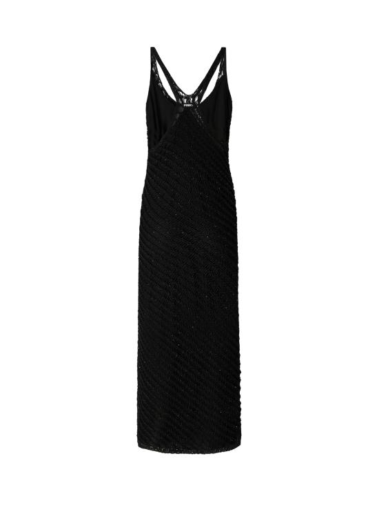 26SS 핑코 롱 원피스 106477 A36HZL7 BLACK - PINKO