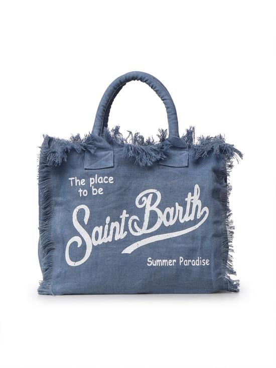26FW 세인트바쓰 토트백 VANI022 00262L DENIM - MC2 SAINT BARTH