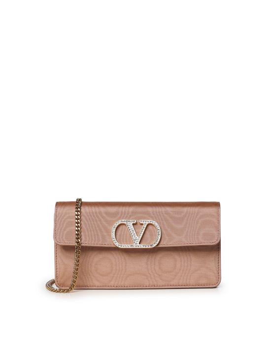26FW 발렌티노 가라바니 지갑 9W2P0BB4 YRE3HB ROSE CRYSTAL