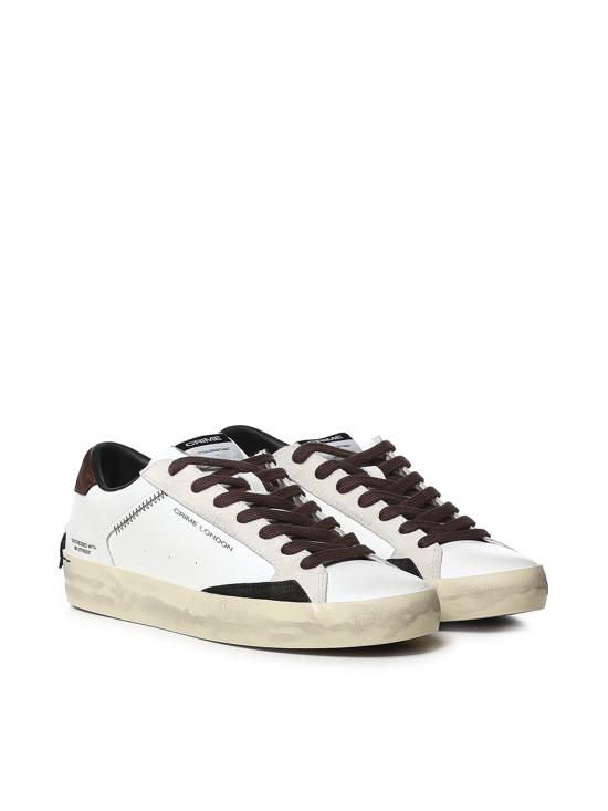 26FW 크라임런던 스니커즈 10003AA9 WHITE BROWN - CRIME LONDON