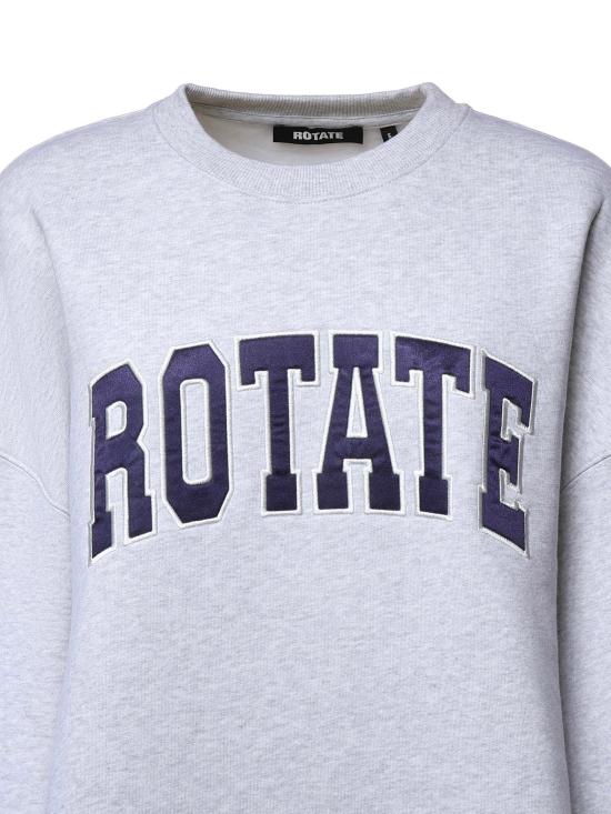 26FW 로테이트 스웨터 116371 1473 LIGHT GREY MELANGE - ROTATE