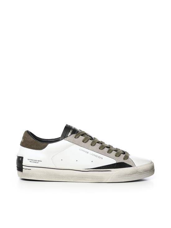 26FW 크라임런던 스니커즈 10054AA9 WHITE OLIVE GREEN