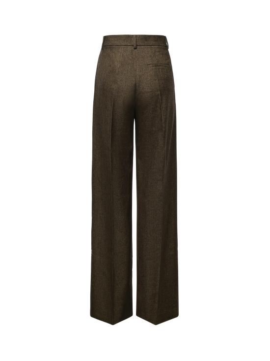 26FW 안다마네 수트 팬츠 T200409B TNP269861 BLACK AMBER - ANDAMANE