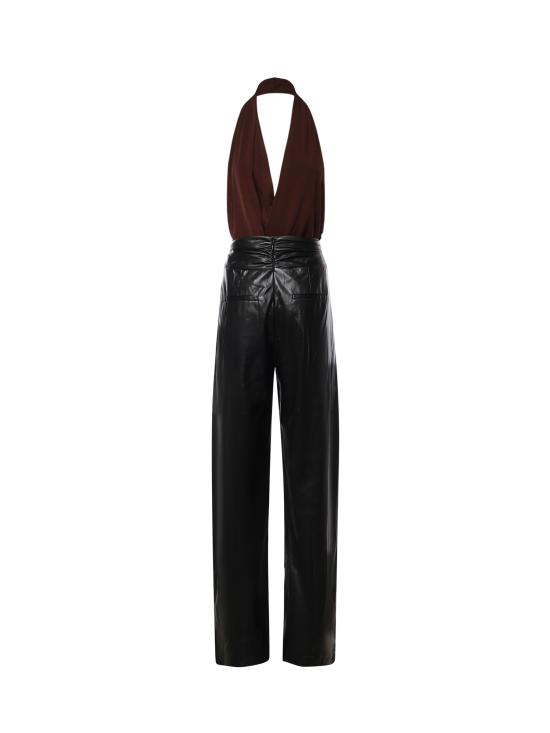 26FW 안다마네 점프수트 T200123A TJP199641 Brown black - ANDAMANE