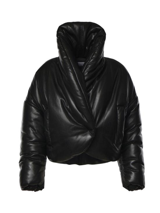 26FW 안다마네 가죽 자켓 T202041A TNP152999 BLACK