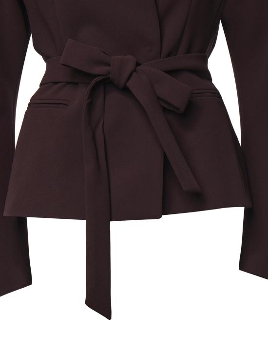 26FW 안다마네 수트 자켓 T203064A TNP263383 ROUGE NOIR - ANDAMANE