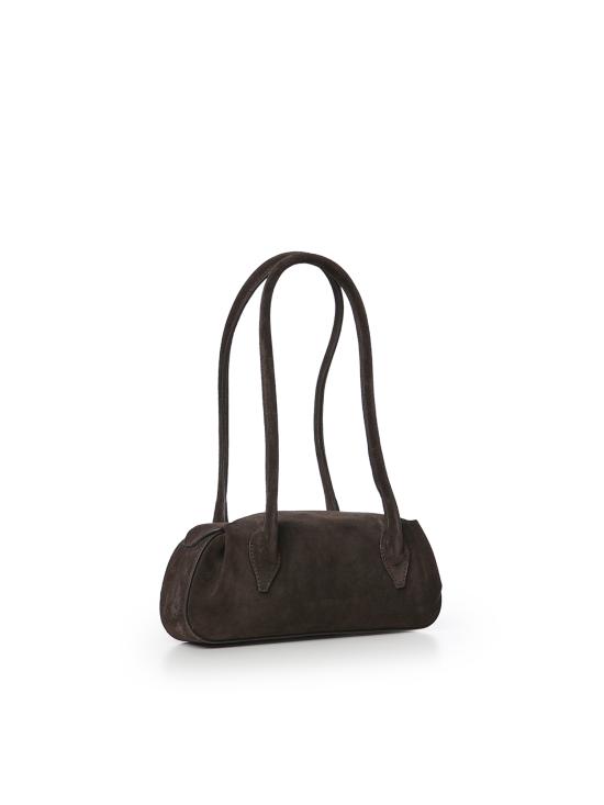 26FW 유제피 숄더백 OYSTER SHOULDER BAG MINI SUEDE GANACHE - YUZEFI