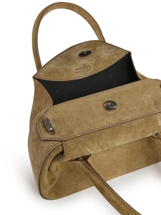 26FW 유제피 가방 OYSTER MINI DUFFLE SUEDE FENNEL - YUZEFI
