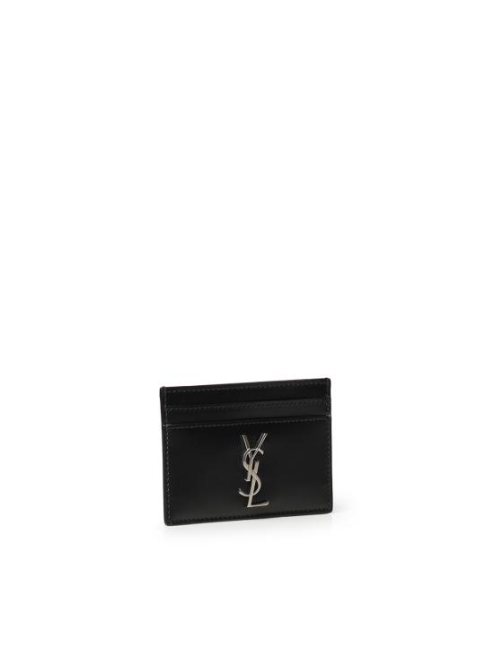 26FW 생로랑 모노그램 카드지갑 485631 0SX0E1000 BLACK - SAINT LAURENT