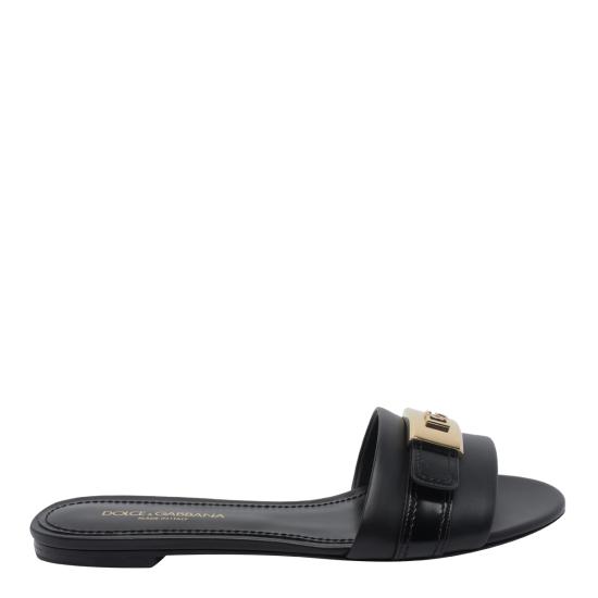 26FW 돌체앤가바나 뮬/슬리퍼 CQ0731 A3S7080999 BLACK