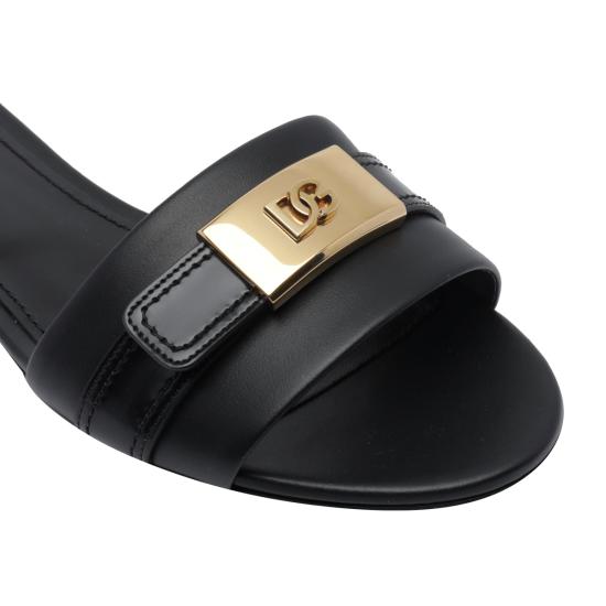 26FW 돌체앤가바나 뮬/슬리퍼 CQ0731 A3S7080999 BLACK - DOLCE & GABBANA