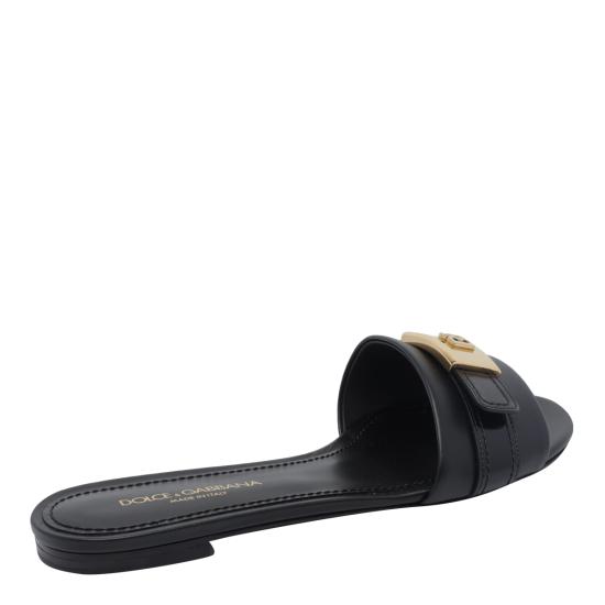 26FW 돌체앤가바나 뮬/슬리퍼 CQ0731 A3S7080999 BLACK - DOLCE & GABBANA