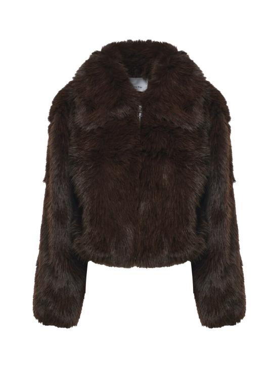 26FW 더프랭키샵 무스탕 COFS041442000 BROWN