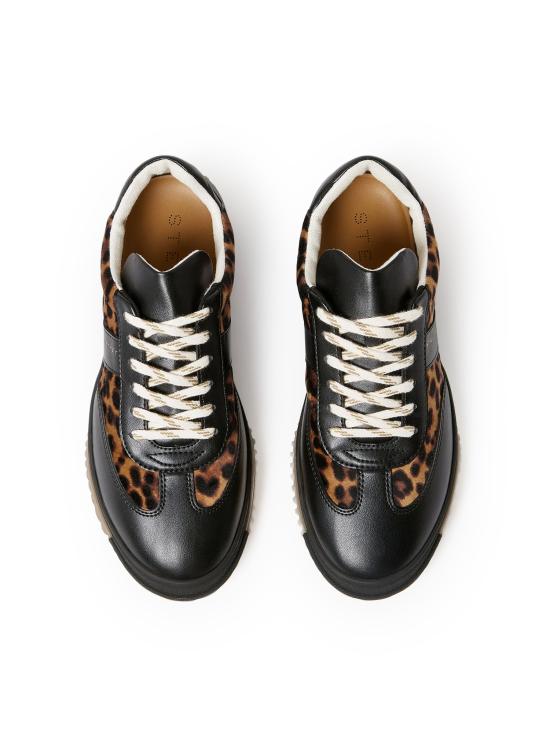 26FW 스텔라 맥카트니 스니커즈 810699 E003138018 BLACK LEOPARD - STELLA MCCARTNEY