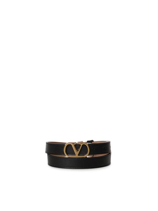 26FW 발렌티노 가라바니 벨트 9W2T0SU8 ZDMDVW BLACK ROSE SAND