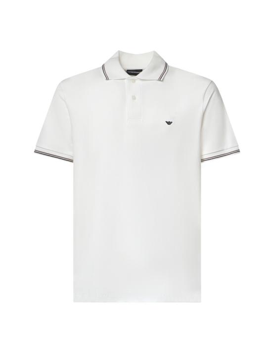 26SS 엠포리오 아르마니 폴로 티셔츠 AF23090 EM004607U0003 WHITE