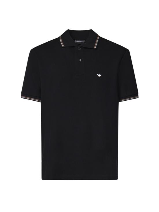 26SS 엠포리오 아르마니 폴로 티셔츠 AF23090 EM004607UC001 BLACK