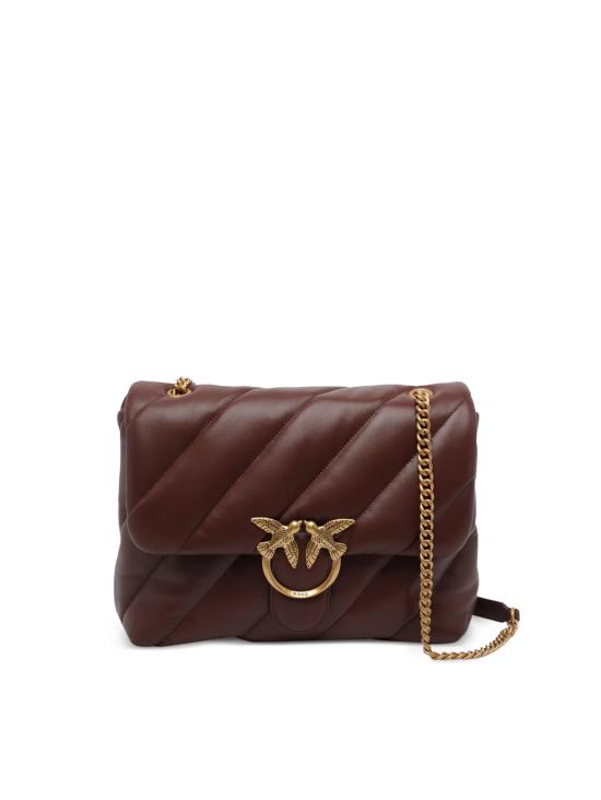 26SS 핑코 숄더백 100037 A0F2R49Q BURGUNDY
