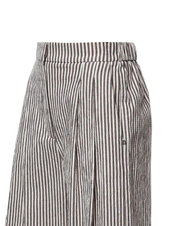 26FW 오또다메 숏팬츠 DP0047 CIOCCOLATA BROWN OFF WHITE - OTTOD'AME
