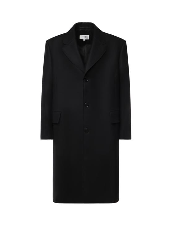 26FW MM6 메종마르지엘라 코트 SH0AA0027 S52207900 BLACK
