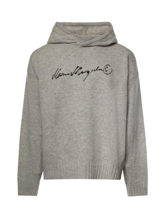 26FW MM6 메종마르지엘라 스웨터 SH0HL0051 M13288806S Grey melange