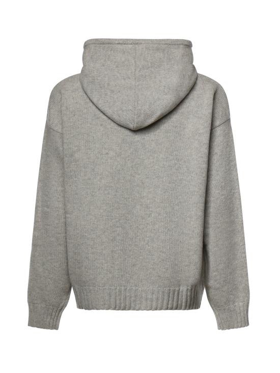 26FW MM6 메종마르지엘라 스웨터 SH0HL0051 M13288806S Grey melange - MM6 MAISON MARGIELA