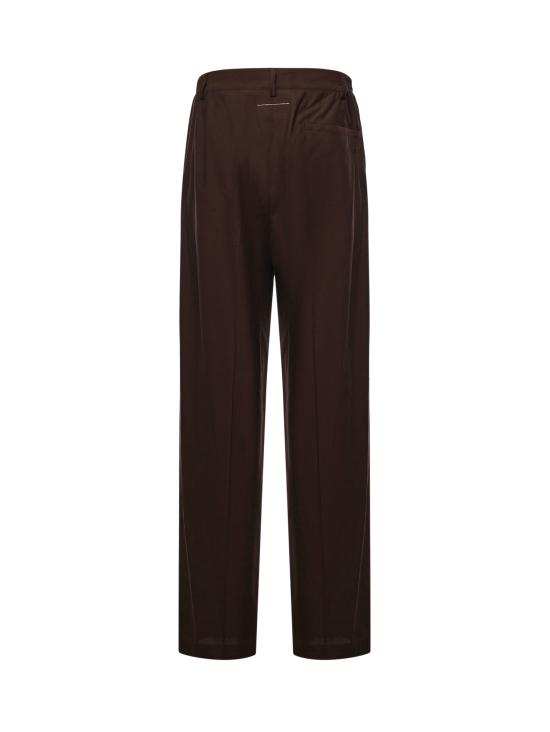 26FW MM6 메종마르지엘라 팬츠 SH0KA0074 M36006142 BROWN - MM6 MAISON MARGIELA