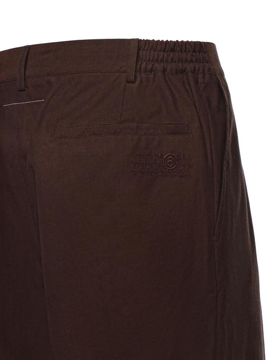 26FW MM6 메종마르지엘라 팬츠 SH0KA0074 M36006142 BROWN - MM6 MAISON MARGIELA