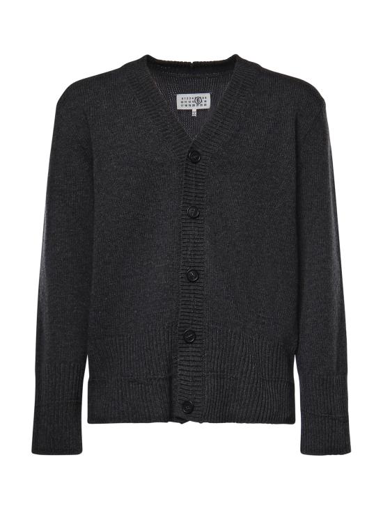 26FW MM6 메종마르지엘라 스웨터 SH0HP0014 M13287855M Dark grey melange