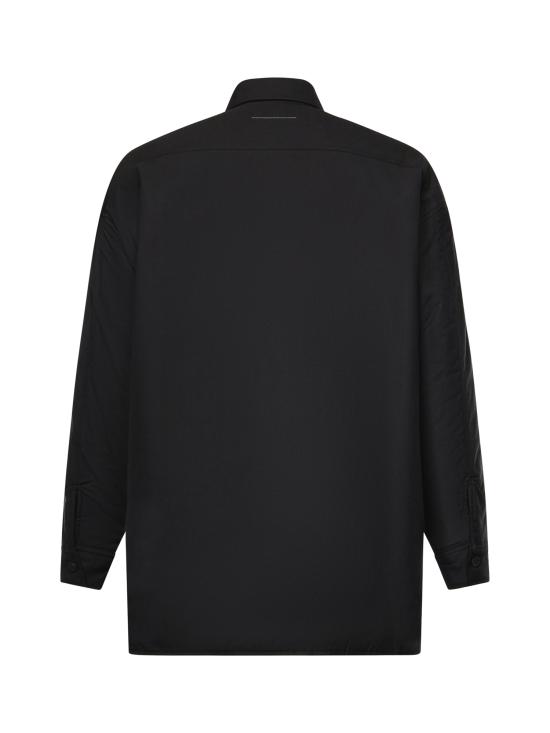 26FW MM6 메종마르지엘라 셔츠 SH0DT0045 MTN193962 Anthracite black - MM6 MAISON MARGIELA