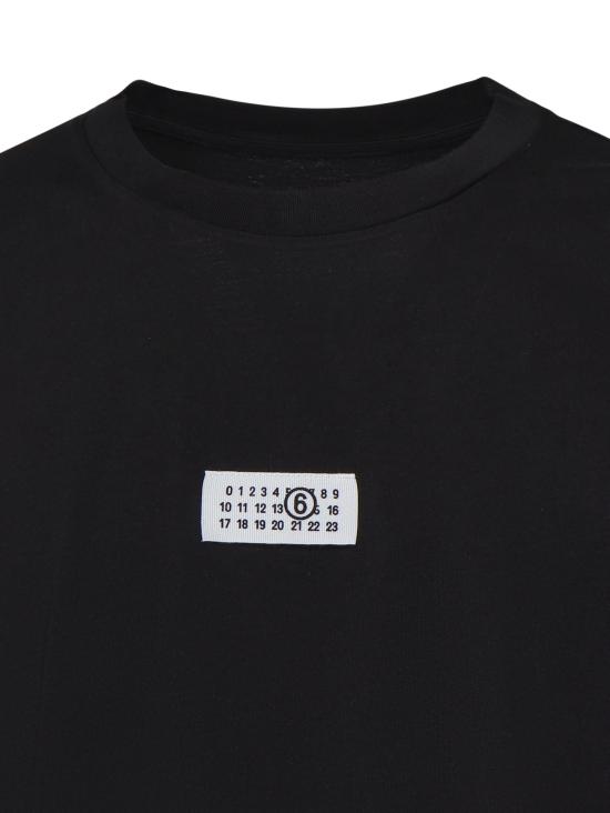 26FW MM6 메종마르지엘라 반팔 티셔츠 SH0GC0071 M20258900 BLACK - MM6 MAISON MARGIELA