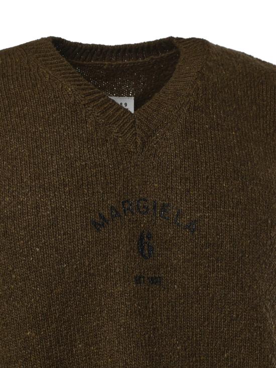 26FW MM6 메종마르지엘라 베스트 SH0FB0026 M13283727S KHAKI - MM6 MAISON MARGIELA