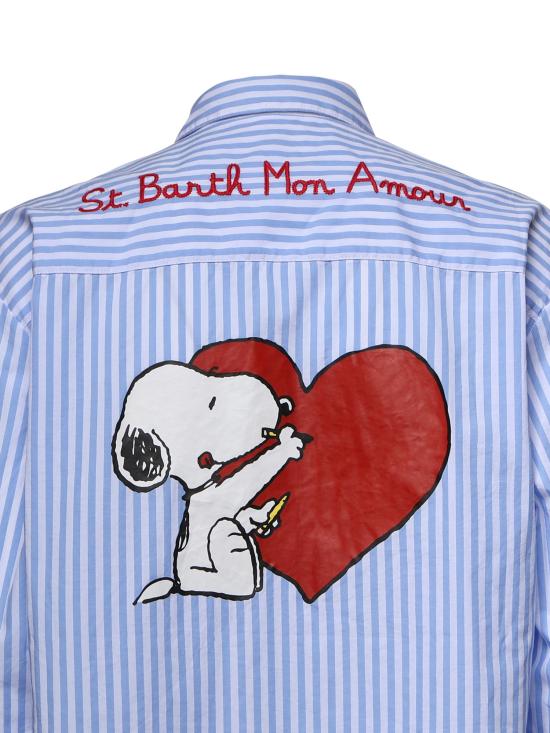 26FW 세인트바쓰 셔츠 BRIG005 01934L LIGHT BLUE WHITE - MC2 SAINT BARTH