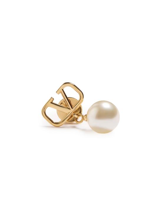 26FW 발렌티노 가라바니 이어링 9W2J0CC8 UXMR5G GOLD CREAM - VALENTINO GARAVANI