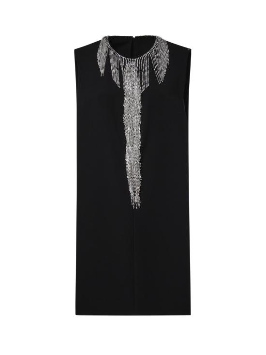 26FW 스포트막스 숏 원피스 2622226081600 003 BLACK