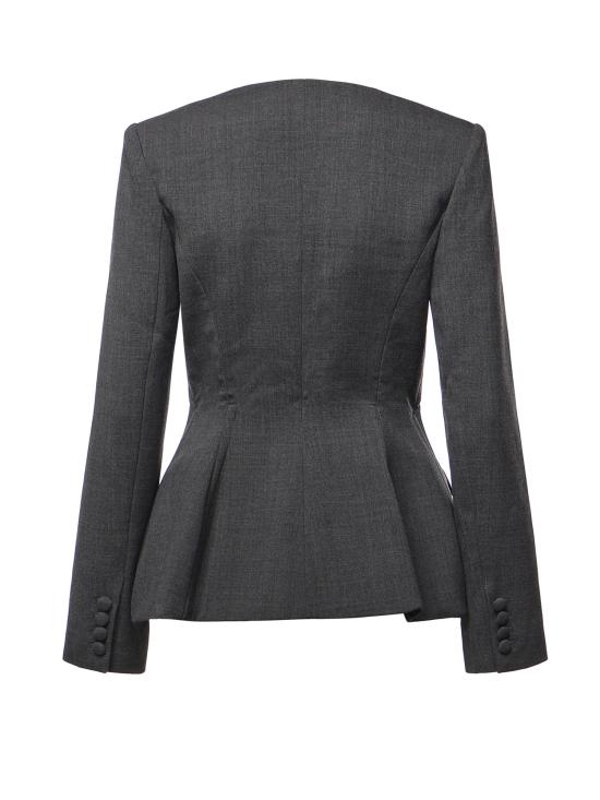 26FW 셀프 포트레이트 수트 자켓 AW26081J GR GREY - SELF PORTRAIT