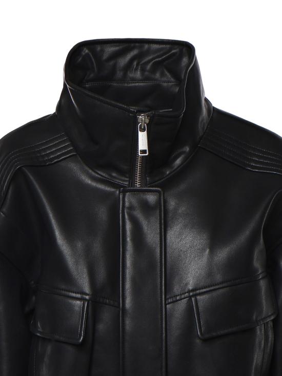 26FW 셀프 포트레이트 가죽 자켓 AW26120J B BLACK - SELF PORTRAIT