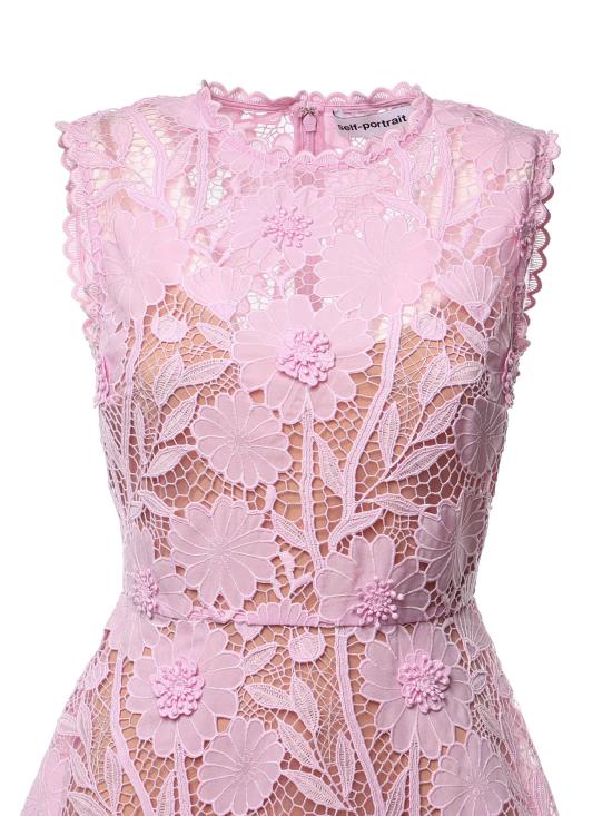 26FW 셀프 포트레이트 숏 원피스 PF26109S PINK - SELF PORTRAIT