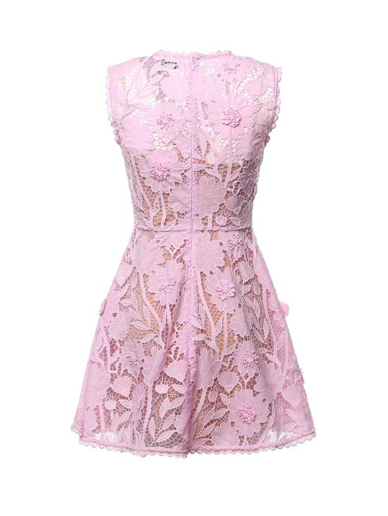26FW 셀프 포트레이트 숏 원피스 PF26109S PINK - SELF PORTRAIT